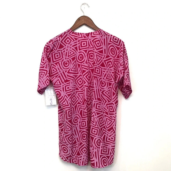 LuLaRoe Bianca Pink Printed Kimono  - NWT - Picture 2 of 6